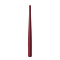 SPITZKERZEN Bordeaux 300 x Ø 25 mm, 12 Stück - Bordeaux, Paraffin (2.5/30/30cm) - Wiedemann Kerzen
