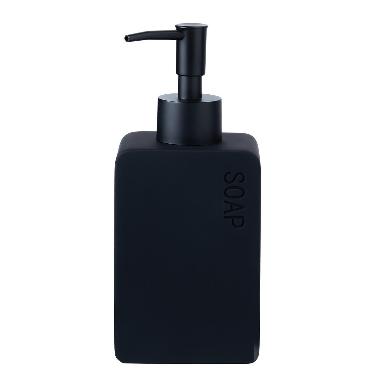 SEIFENSPENDER Basic - Schwarz, Stein (6/18/7cm) - Butlers