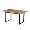 ESSTISCH ANNA 120-160/80/76 cm Eiche - Eichefarben, Holz (80/120/76cm) - B&D Home