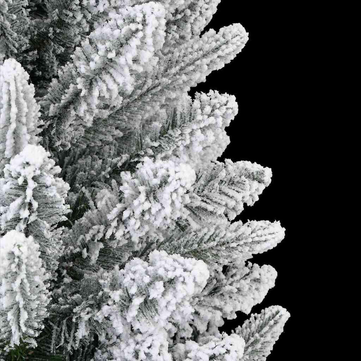 WEIHNACHTSBAUM Künstlicher Beschneit 120 Cm Pvc&Pe - Weiß, Kunststoff (120cm) - vidaXL