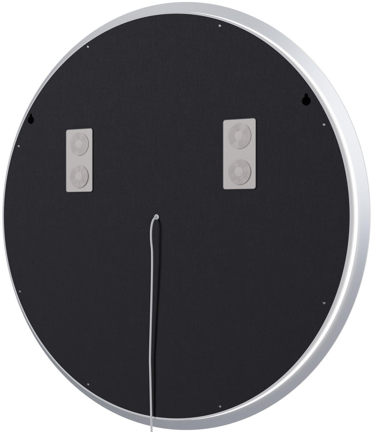 BADSPIEGEL Linz 80 Bluetooth 80x3,5x80cm Glas Klarglas Badezimmerspiegel - Klar, Glas (80/80/3.5cm) - DELUKE