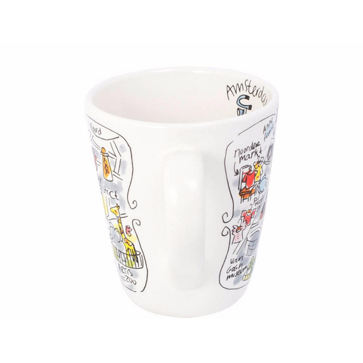 BECHER Amsterdam in Bunt - 350 ml - Multicolor, Keramik (0.35L) - Blond Amsterdam