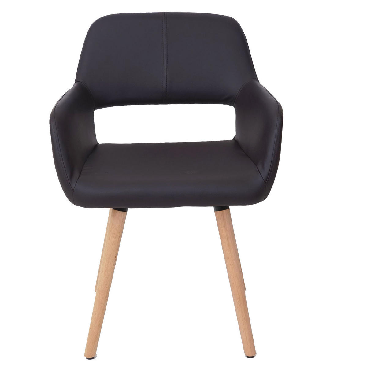 ESSZIMMERSTUHL Braun - Braun, Textil (56/78/57cm) - MCW