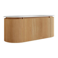 EINZELWASCHTISCH - 120 cmcm x 50 cmcm - Holz, Platte - Naturfarben Hell - LILIKO - Naturfarben, Holz (120/46/50cm) - Vente-Unique