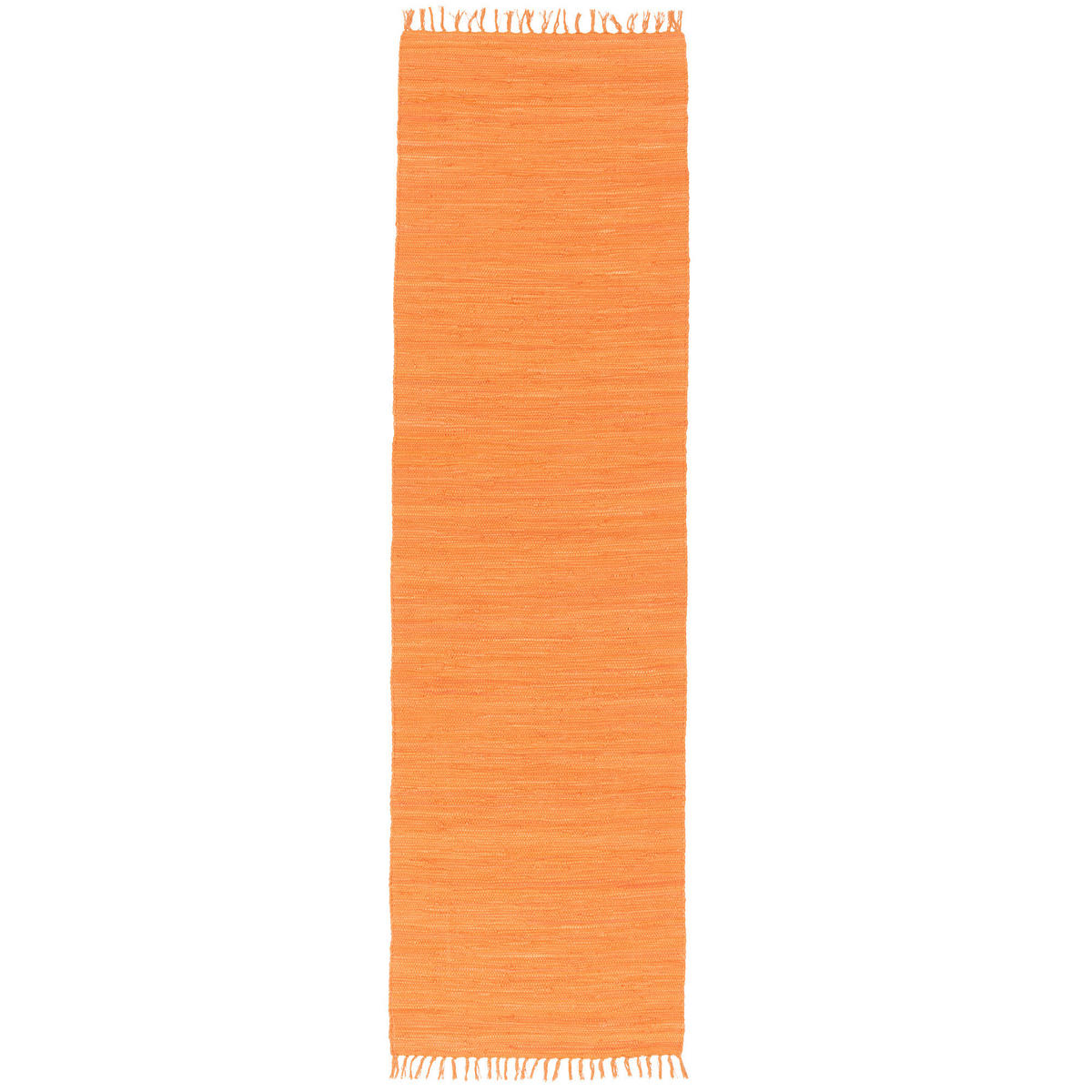 BAUMWOLLE NATUR TEPPICH LÄUFER JOLLY COTTON - Terracotta, Textil (70/140cm) - Pergamon