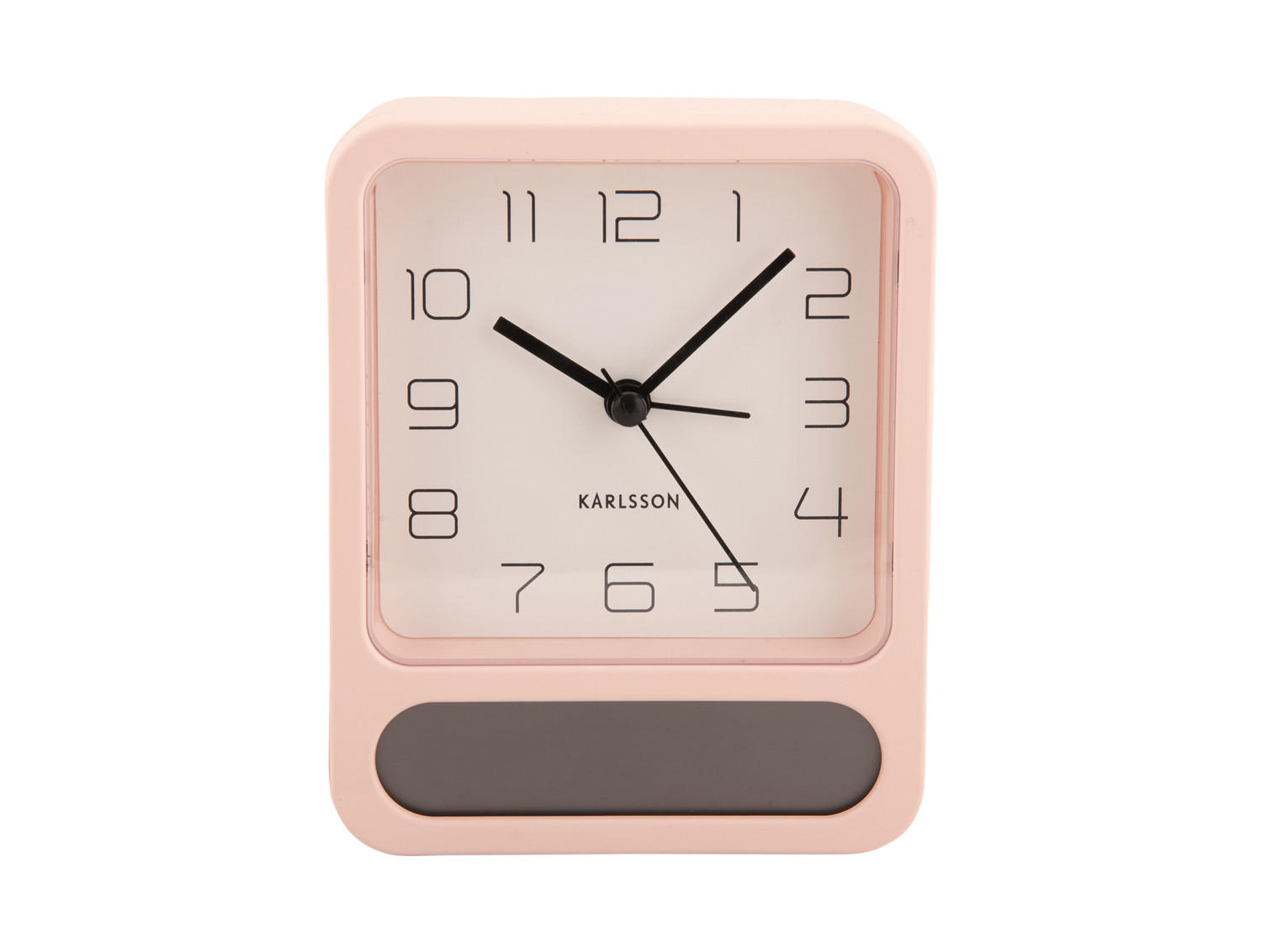 WECKER Duo 9.7/9.7/12 cm - Pink, Kunststoff (9.7/12/9.7cm) - Karlsson