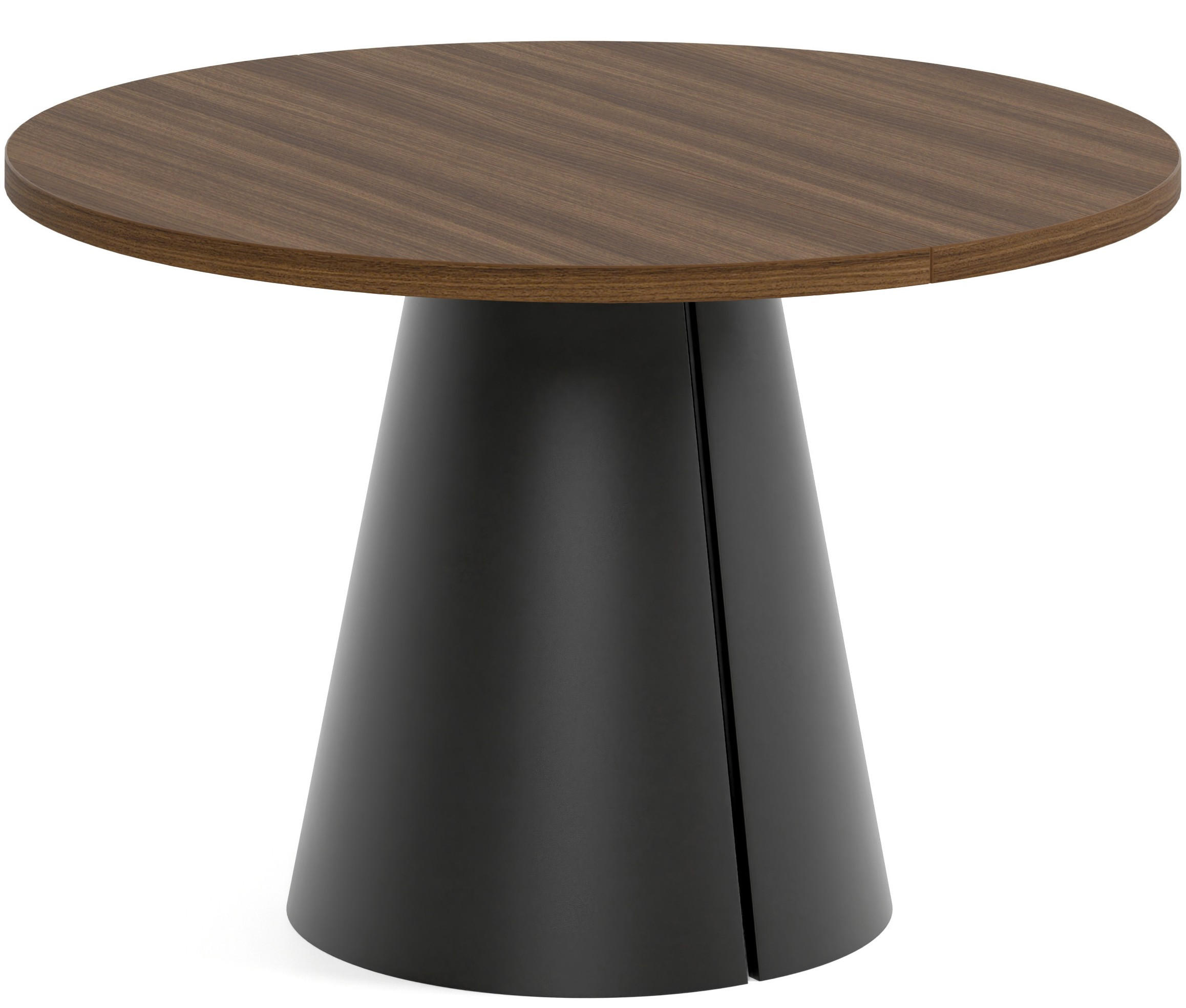 TISCH Schwarz ALMA Ausziehbar 120/196 cm - Walnussfarben/Schwarz, Holzwerkstoff (2/120/76cm) - Sepro Meble