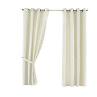 VORHANG 2ER SET PALERMO HxB 145x140 cm Creme - Creme, Textil (140/145cm) - Gardinenbox