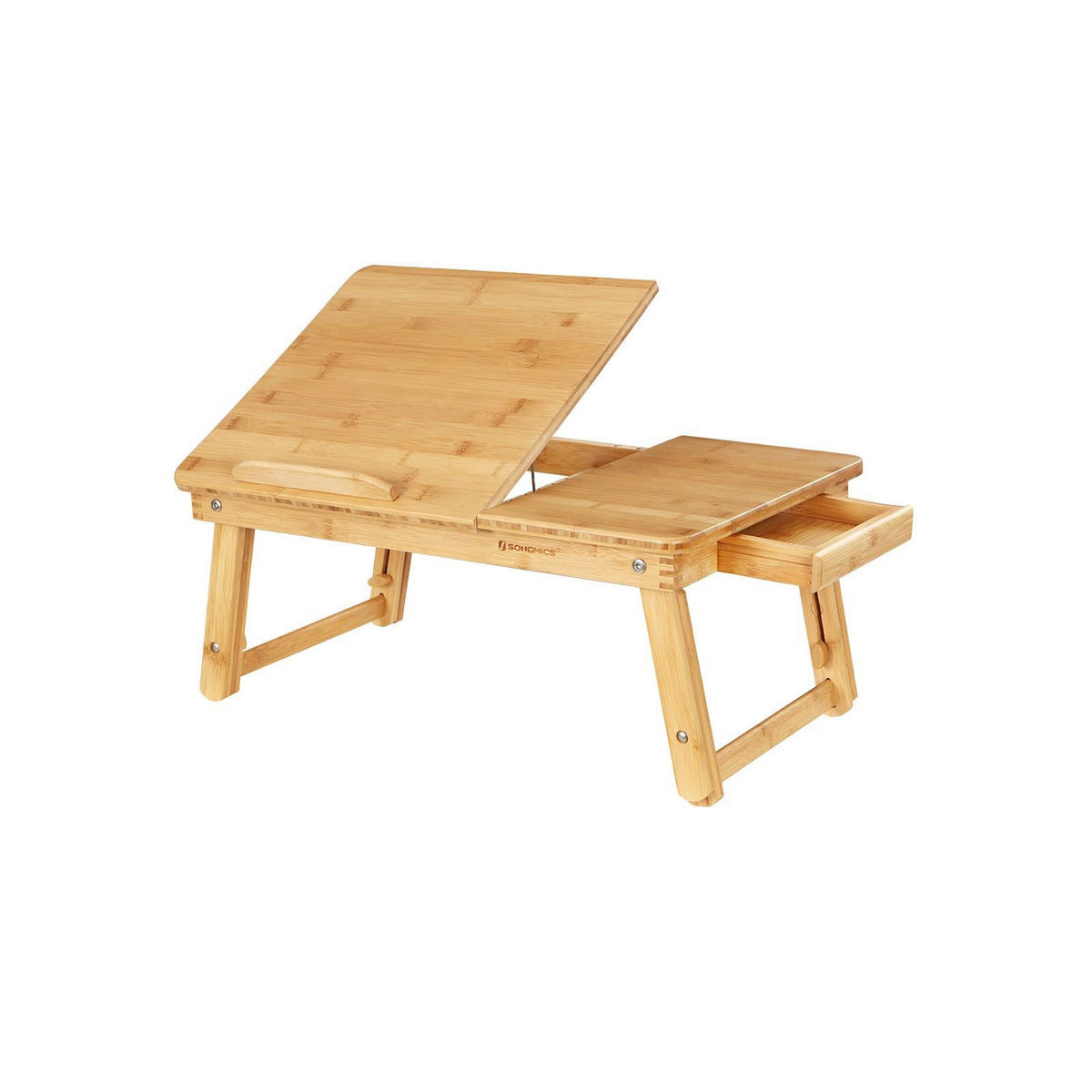 LAPTOPTISCH - Eukalyptusholzfarben, Holz (55/5.3/35cm) - Hansiro