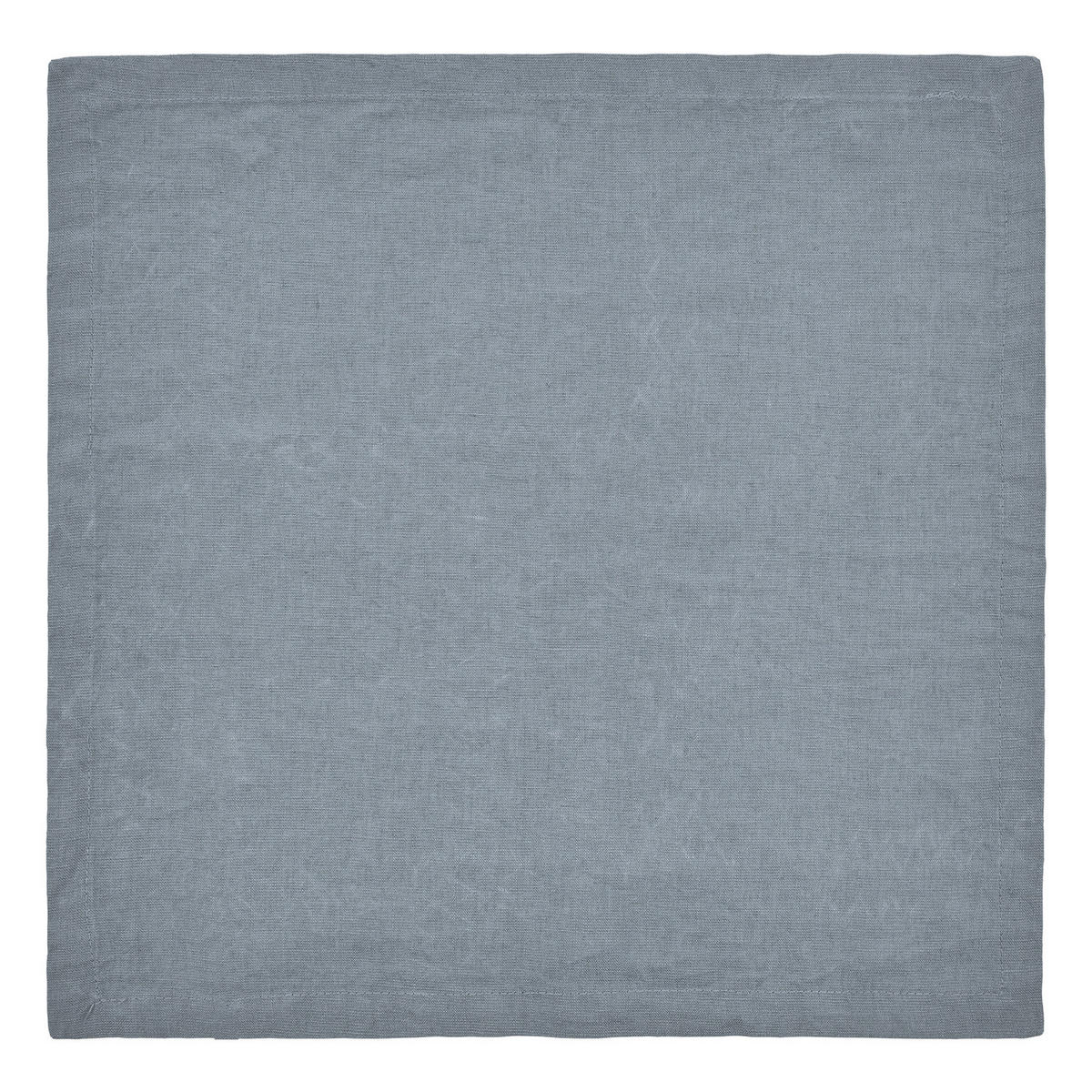 SERVIETTE Riga 42x42cm - Blau, Textil (42/42cm) - Butlers