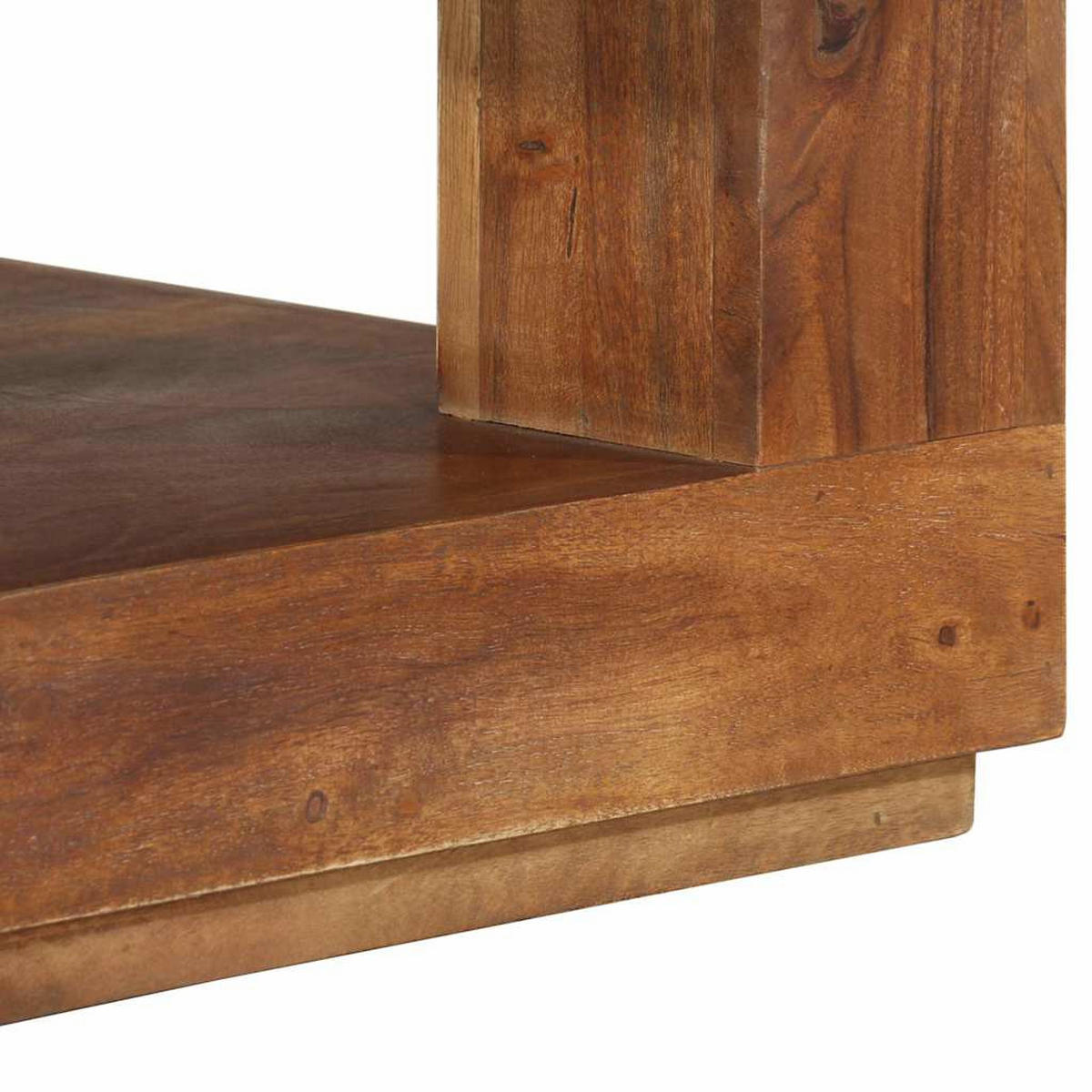 COUCHTISCH 45/45/40 Cm Massivholz Akazie - Braun, Holz (45/45/40cm) - vidaXL