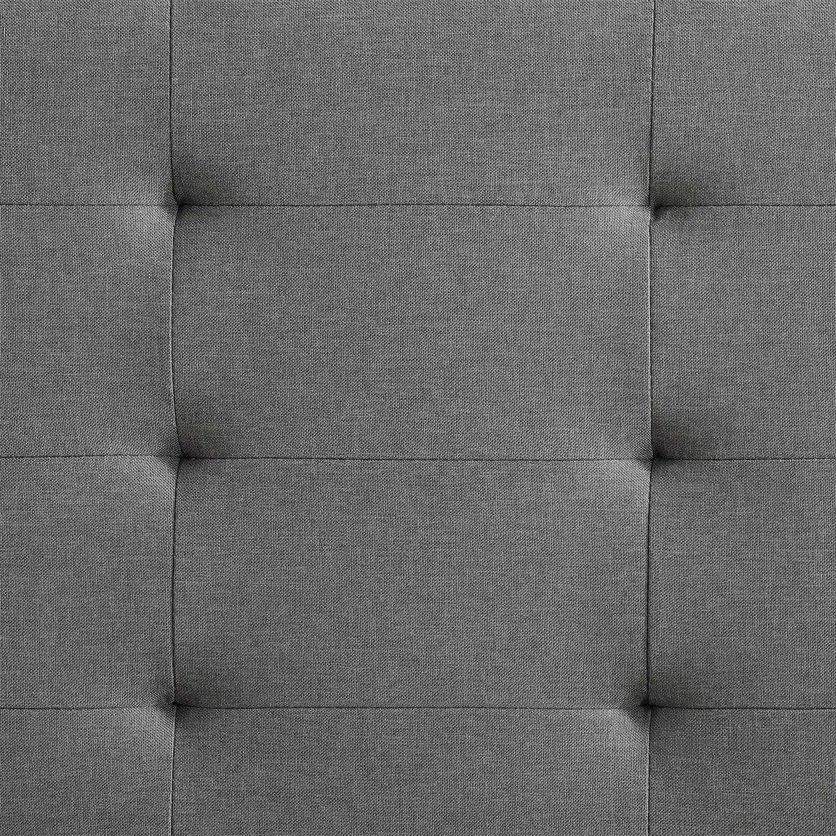 POLSTERBETT NEBRASKA 120X200 CM - Grau, Textil (120/200cm) - CARO-Möbel