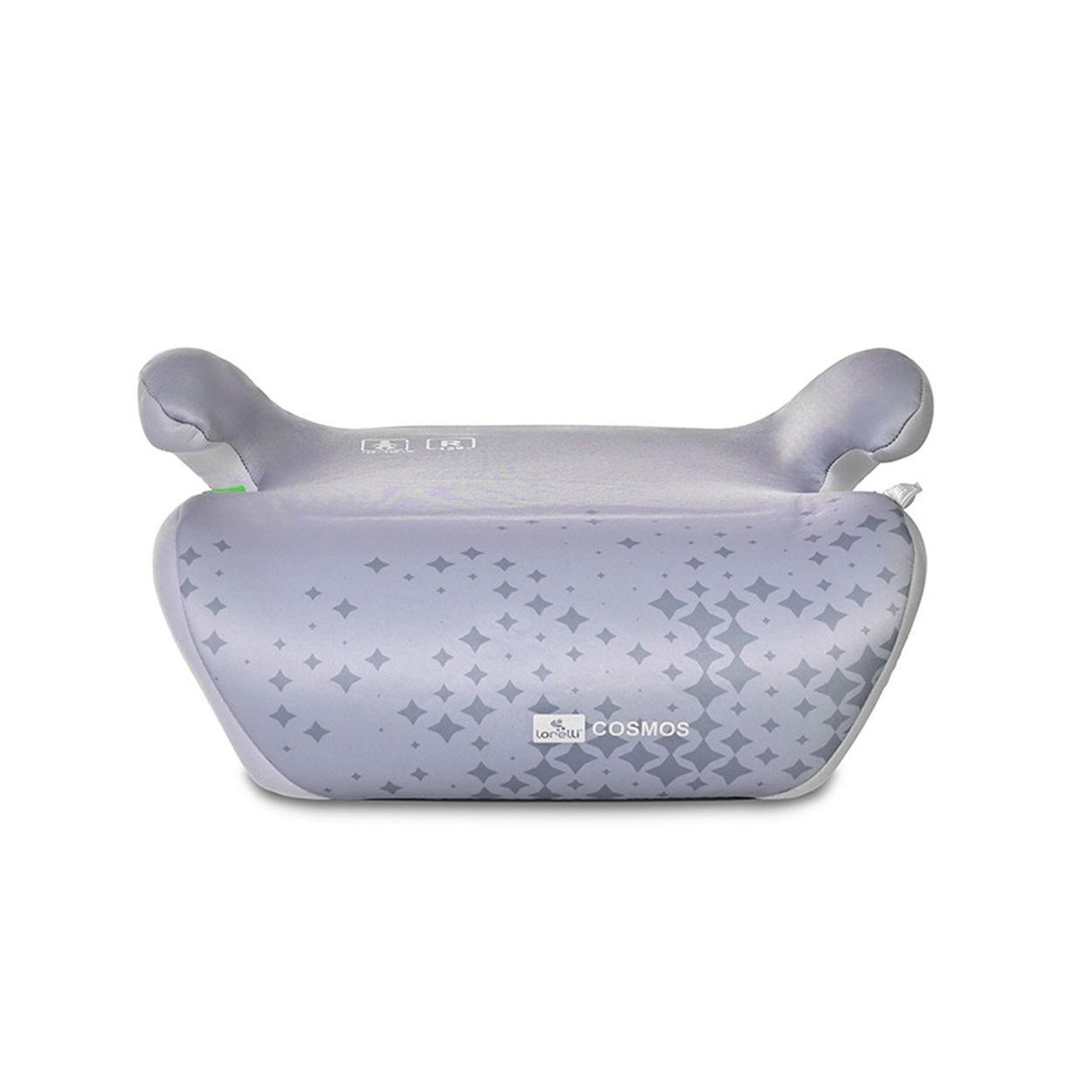 KINDERSITZ Cosmos i-Size grau (125-150cm) Isofix, Bezug, abnehmbar, Armlehne - Grau, Kunststoff (43/20/38cm) - Lorelli
