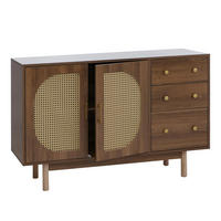 STRANSKA MIZA Rjava - rjava, les (120/80/40cm) - MCW