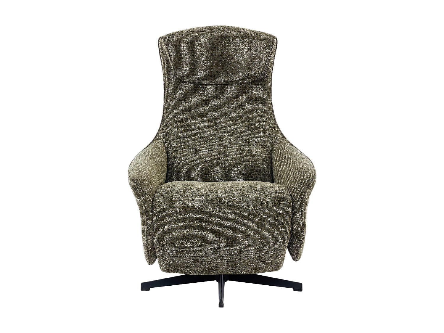 RELAXSESSEL - 1 Person - Stoff - Grün - - Grün, Textil (76.5/112/86cm) - Vente-Unique