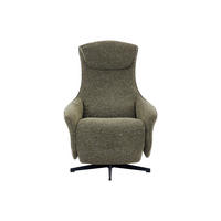RELAXSESSEL - 1 Person - Stoff - Grün - - Grün, Textil (76.5/112/86cm) - Vente-Unique