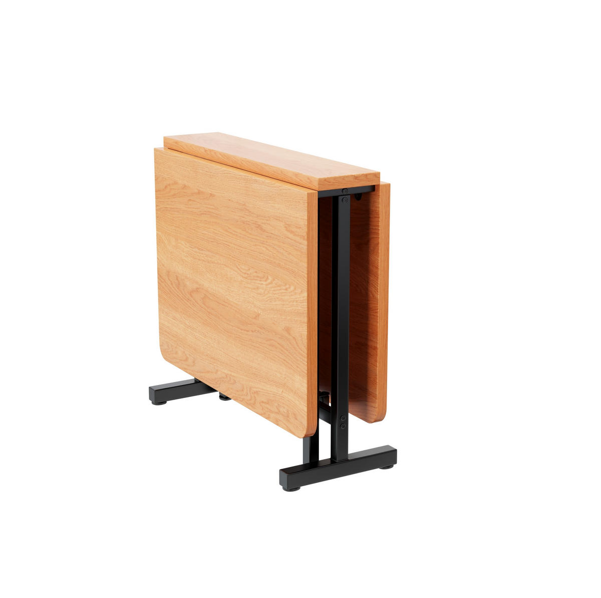 ESSTISCH 120/80/75 cm aus MDF mit Klappfunktion - Eichefarben, Holzwerkstoff (120/80/75cm) - OKMYHOME