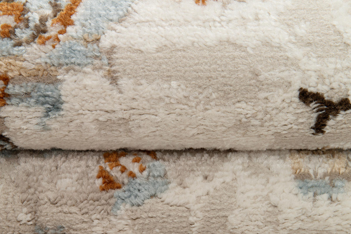 TEPPICH RETRO Weiß 140/200 cm - Weiß, Textil (140/200cm) - Tapiso