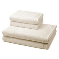 FROTTIERSET Superwuschel 4-teilig - Beige, Textil (50/100cm) - MÖVE