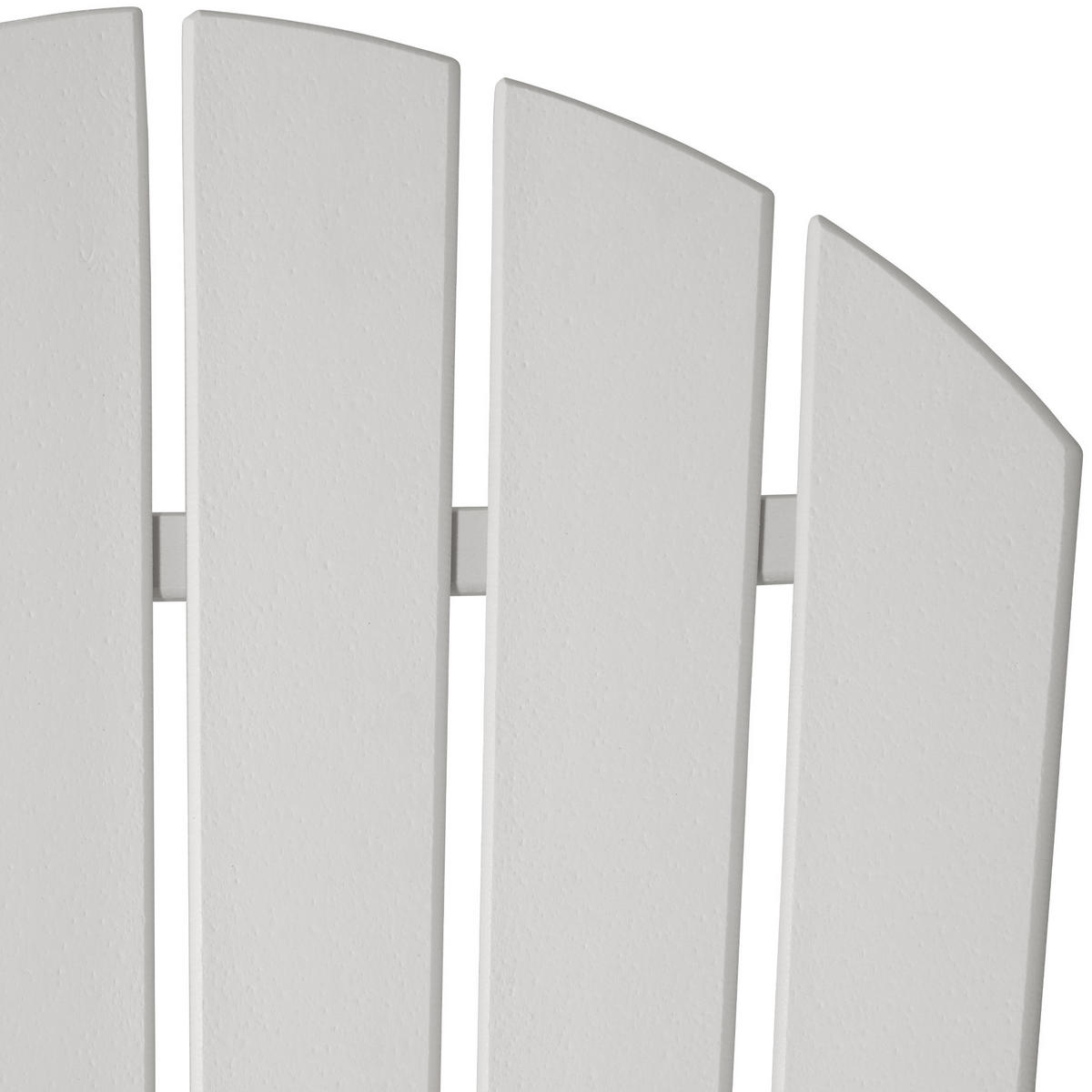 GARTENSTUHL Joan,Belastbarkeit 120 kg, 83 x 79 x 97 cm,weiß/weiß - Weiß, Kunststoff (79/97/83cm) - tectake