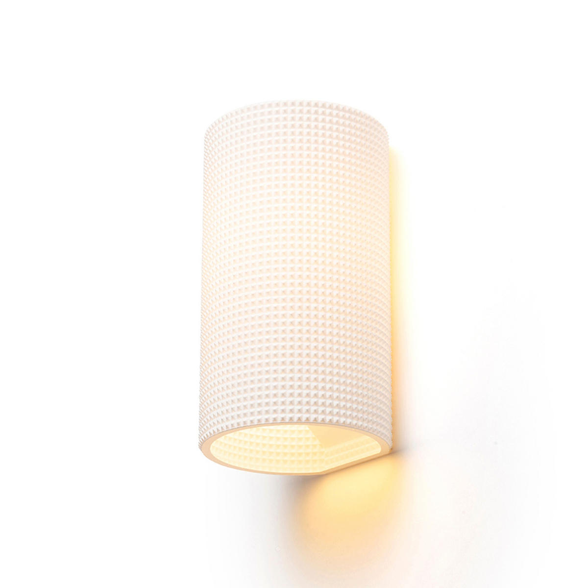 WANDLEUCHTE CALLUM RD2 250 Weiß Eco PLA 15 W - Weiß, Kunststoff (145/25/133cm) - Rendl