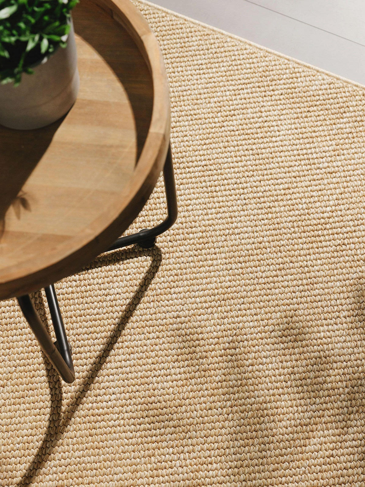 OUTDOORTEPPICH Iowa Beige 195x195 cm - Beige, Kunststoff (195/195cm) - benuta