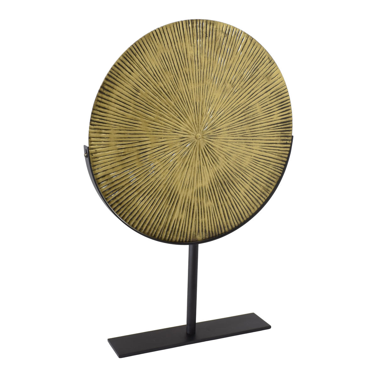 ORNAMENT Burst Messing - Messingfarben, Metall (36/53/7cm) - LOFT42