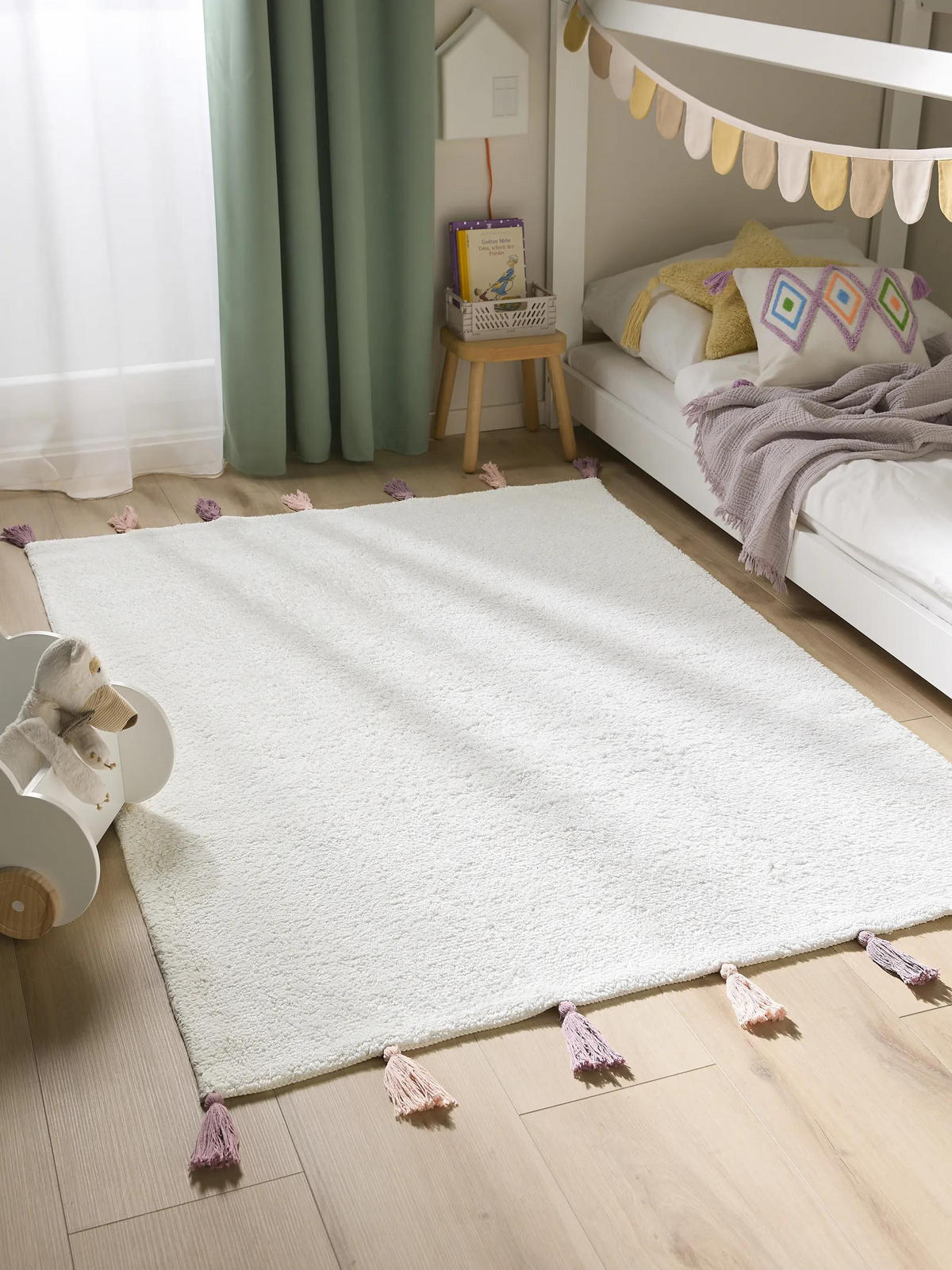 KINDERTEPPICH waschbar Malu Rosa 120x170 cm - Rosa, Textil (120/170cm) - Lytte