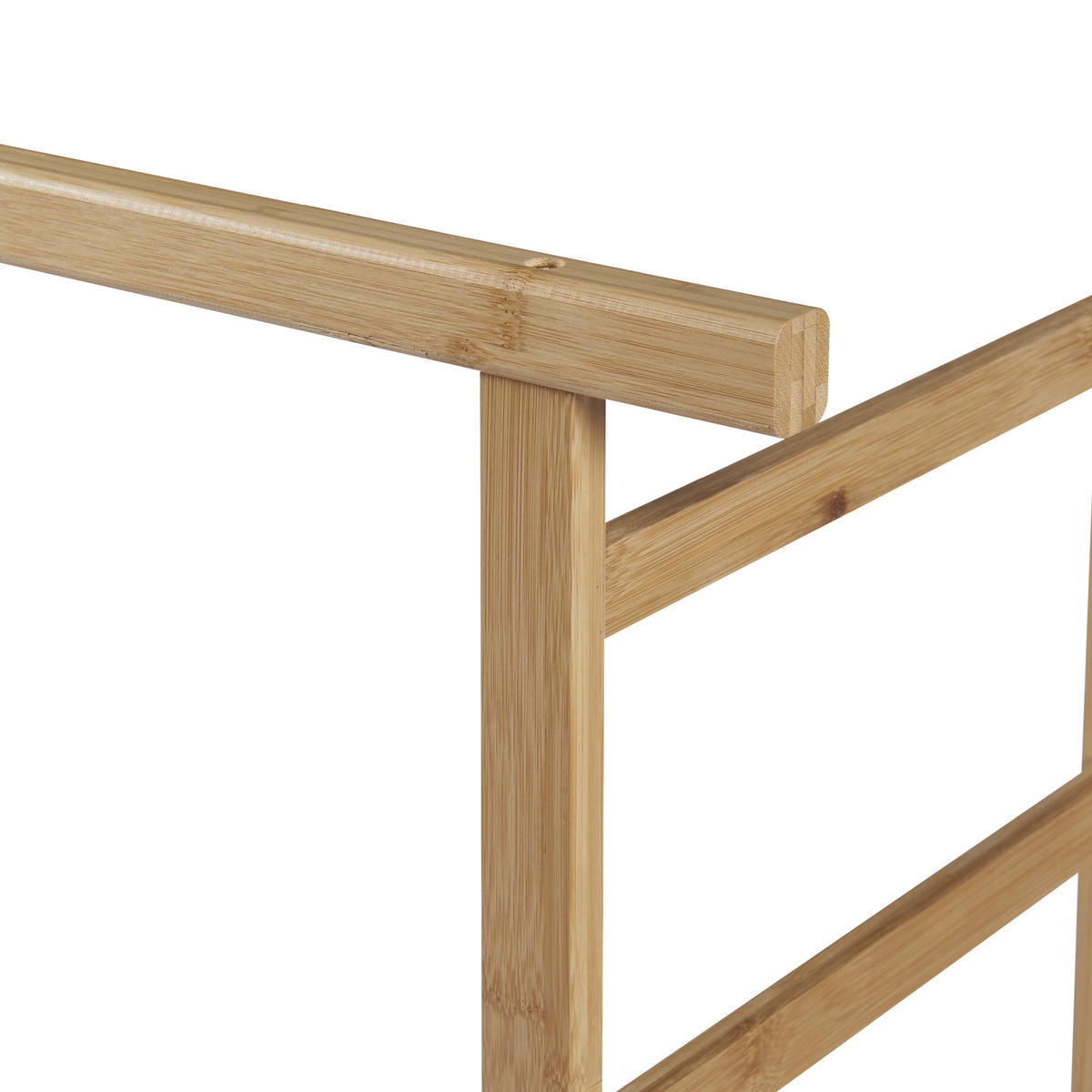 ROLLGARDEROBE Ilmajok - Naturfarben, Holz (70/147/36cm) - [en.casa]