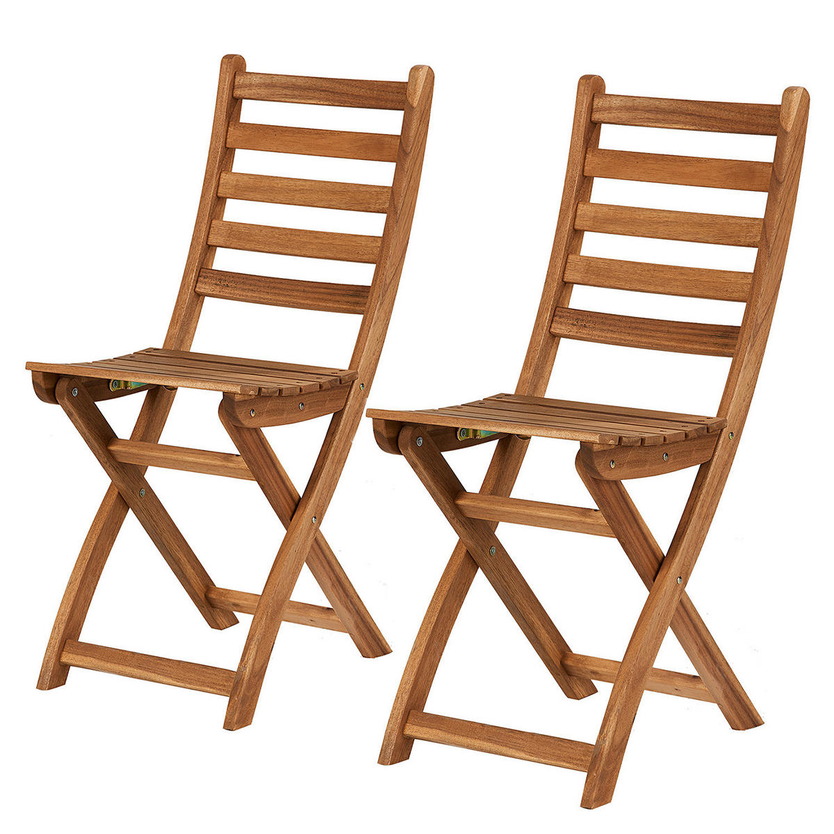 GARTENSTUHL (2er Set) Lodge - Braun, Holz (36/86/50cm) - BUTLERS