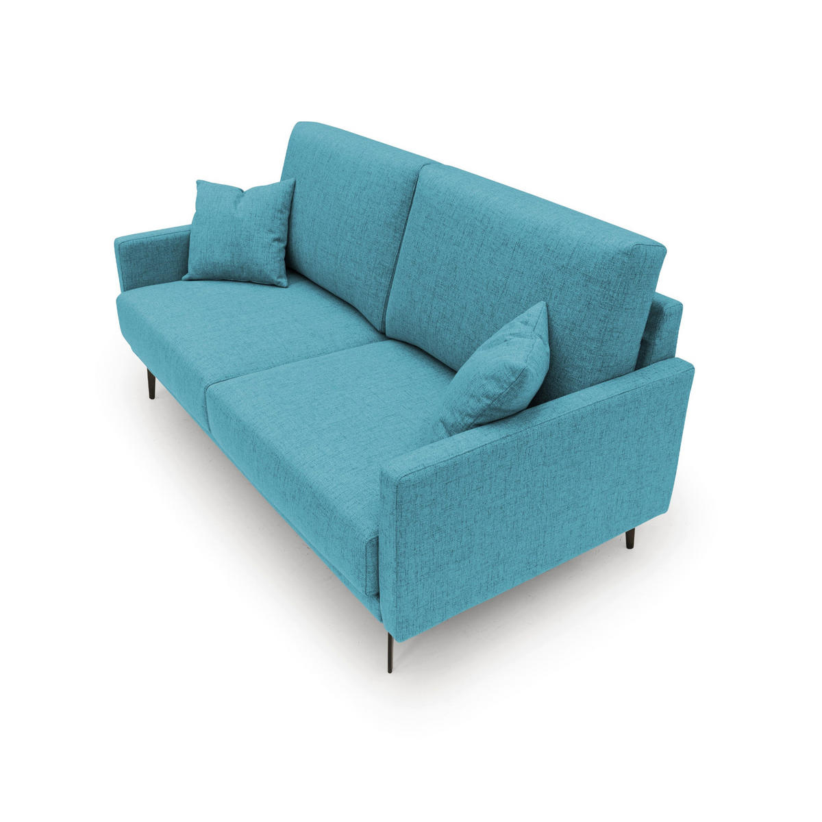 LINEARSOFA Saturno - Hellblau, Textil (180/94/90cm) - Divani.store