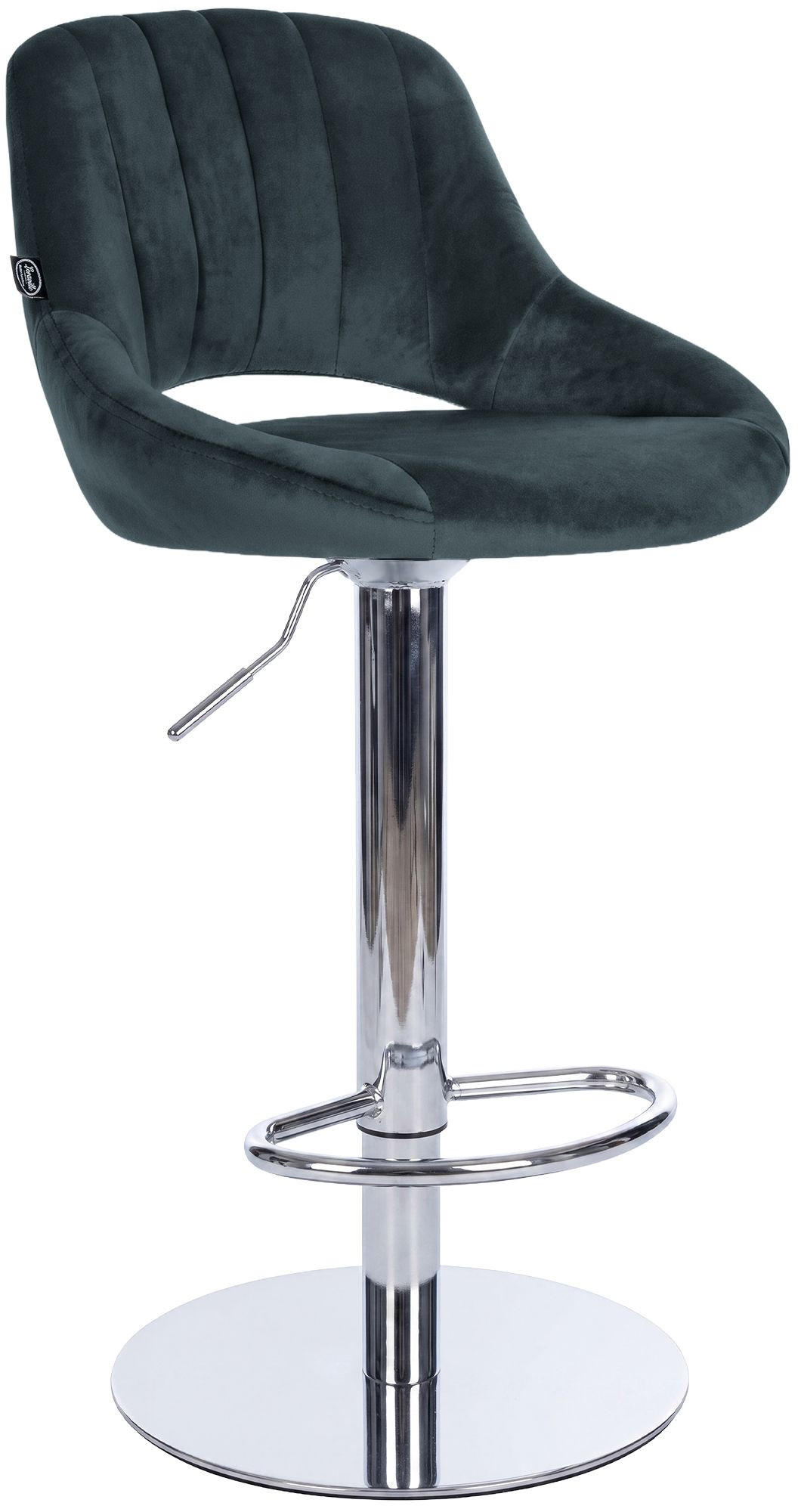 CLP Barhocker Dunkelgrau 47x83x48 cm