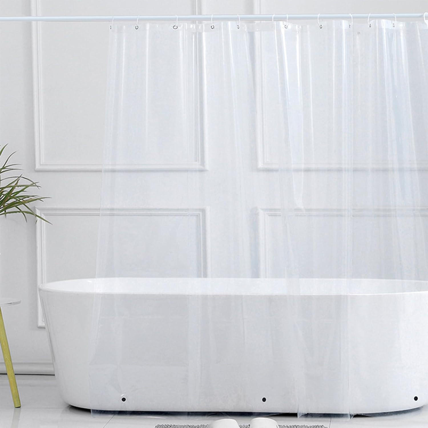 Mcboson Duschvorhang Transparent 200x180 cm