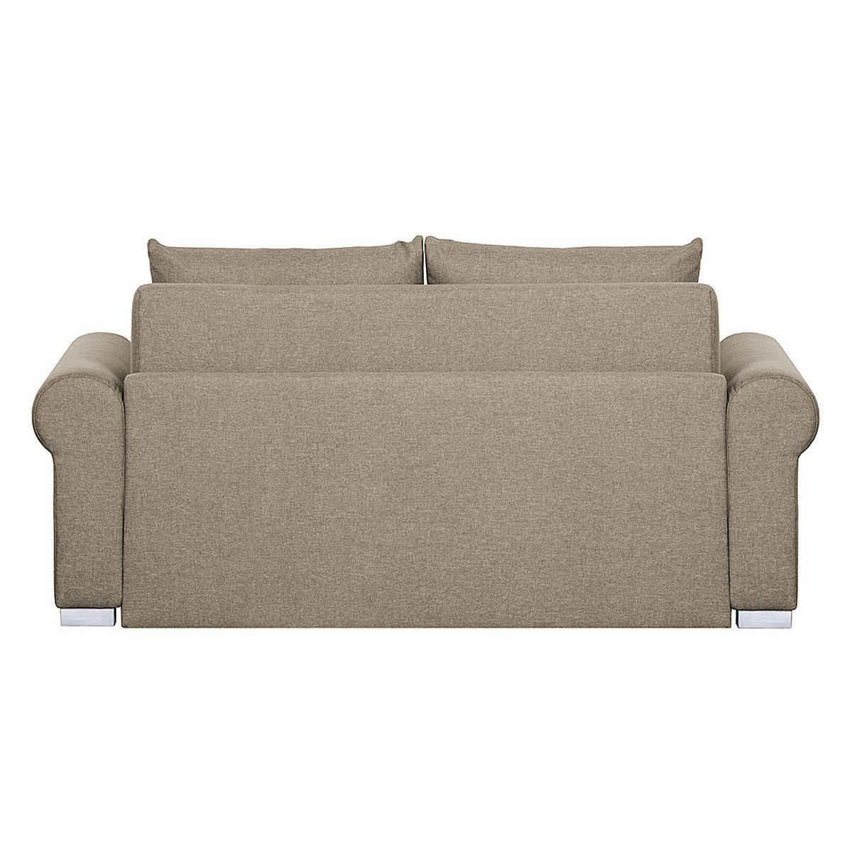 SCHLAFSOFA - Beige, Textil (204/90/90cm) - home24