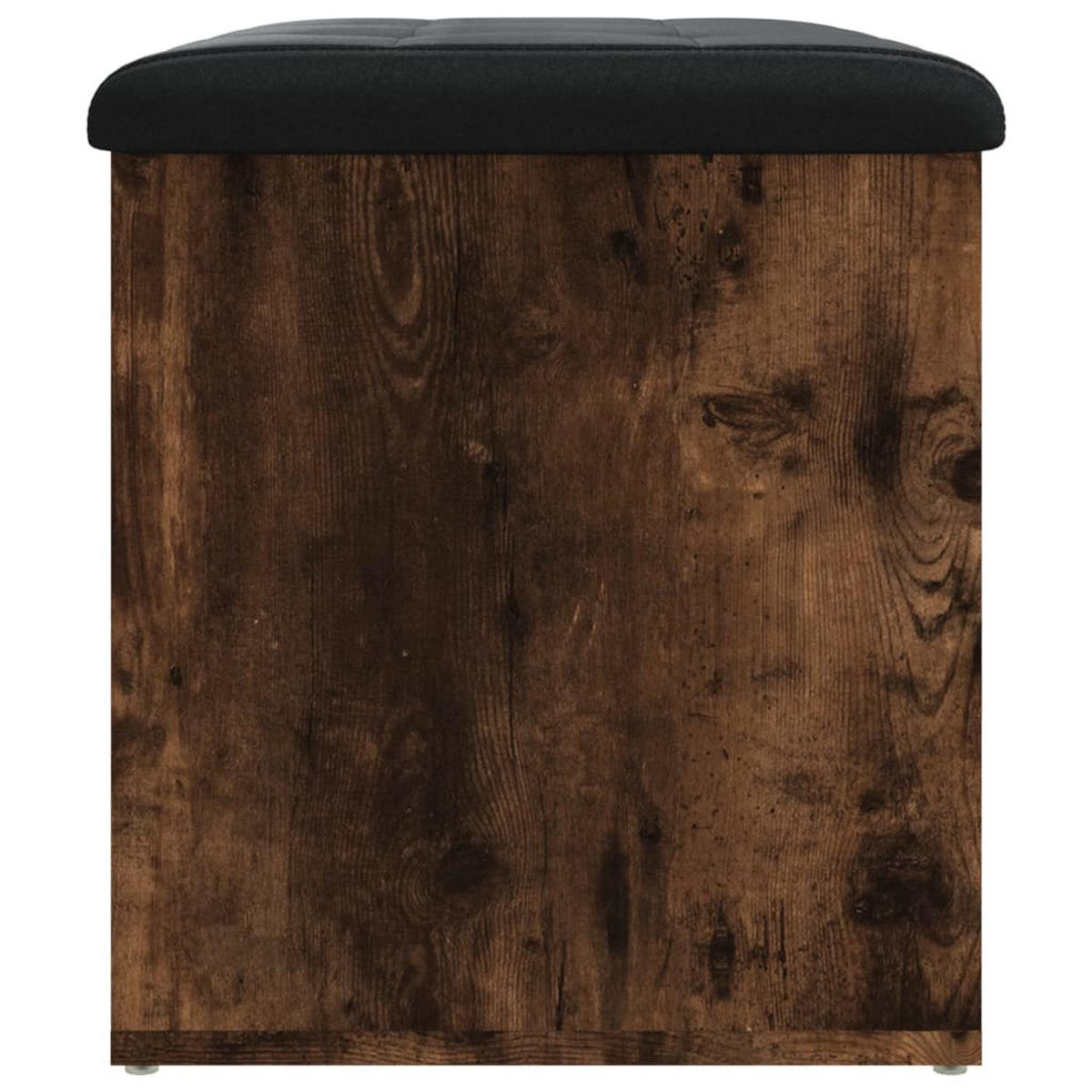 SITZBANK Jona mit Stauraum Räuchereiche 62x42x45 cm - Eiche San Remo, Holz (62/45/42cm) - DELUKE