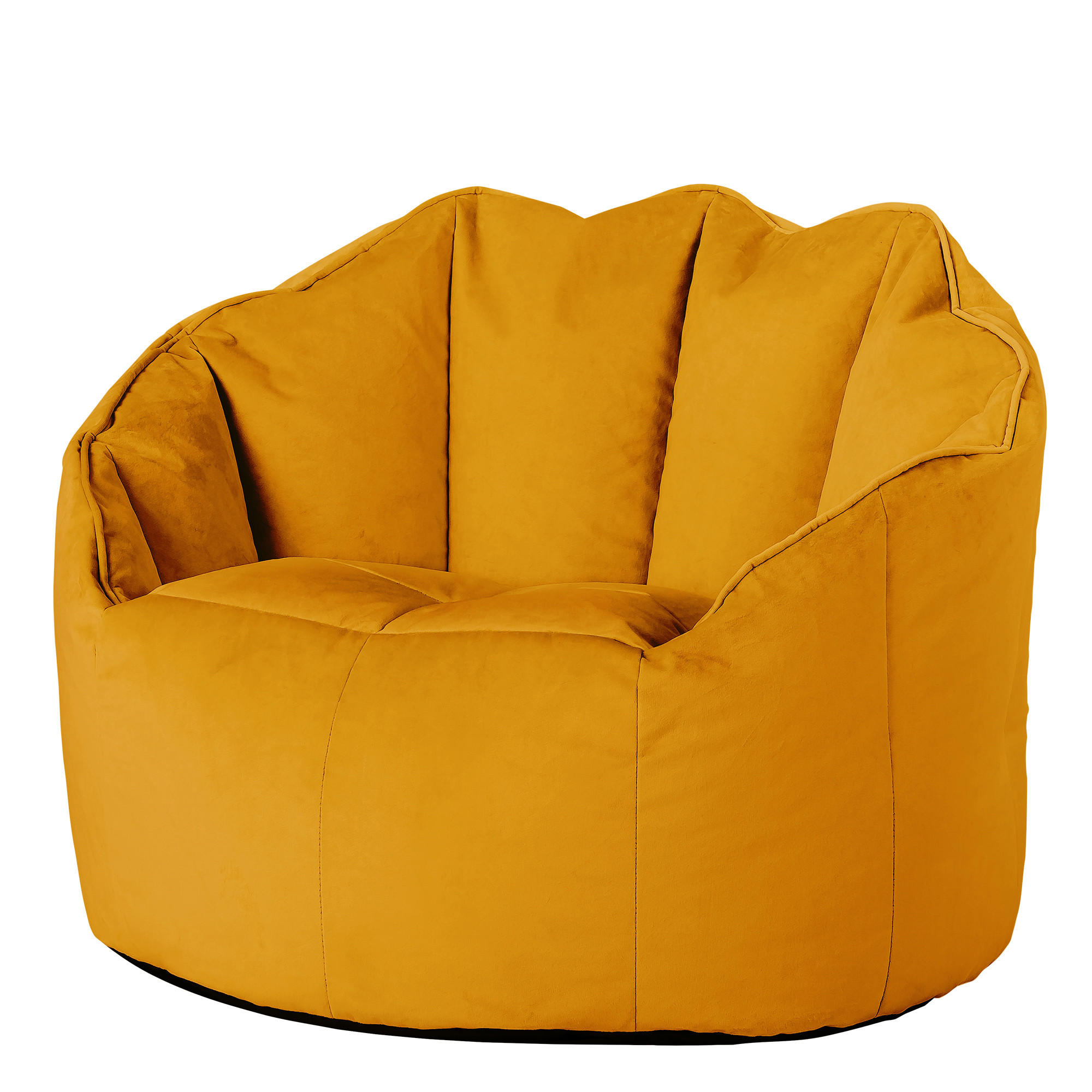 SITZSACK-SESSEL Sirena - Gelb, Textil (77/64/74cm) - icon