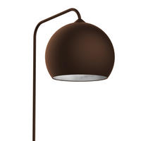 STEHLEUCHTE - Braun, Metall (40/65/170cm) - Lumicom