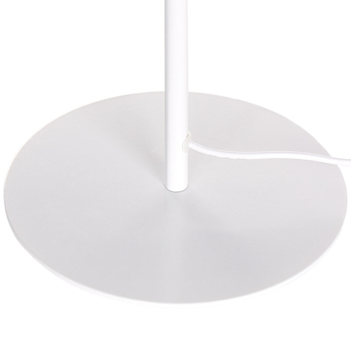 TISCHLEUCHTE Weiß Galetti - Weiß, Metall (22/30/41cm) - Beliani