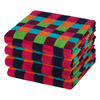 HANDTUCH Lifestyle 4er-Set - Bordeaux/Multicolor, Textil (50/100cm) - Cawoe