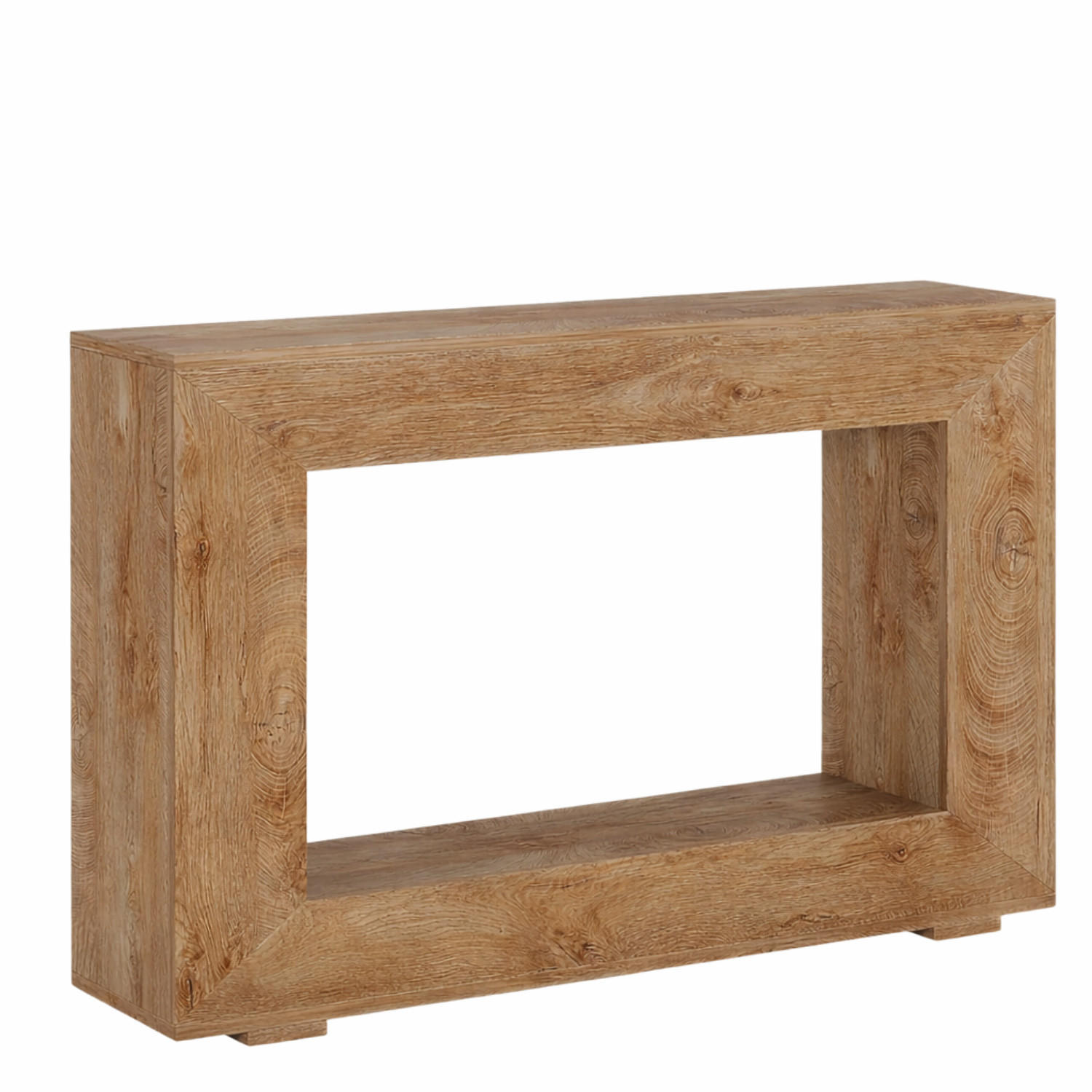KONSOLENTISCH Holzoptik Natur 120×30×83,5 cm - Ahornfarben, Holzwerkstoff (30/120/85cm) - Quality Elegance