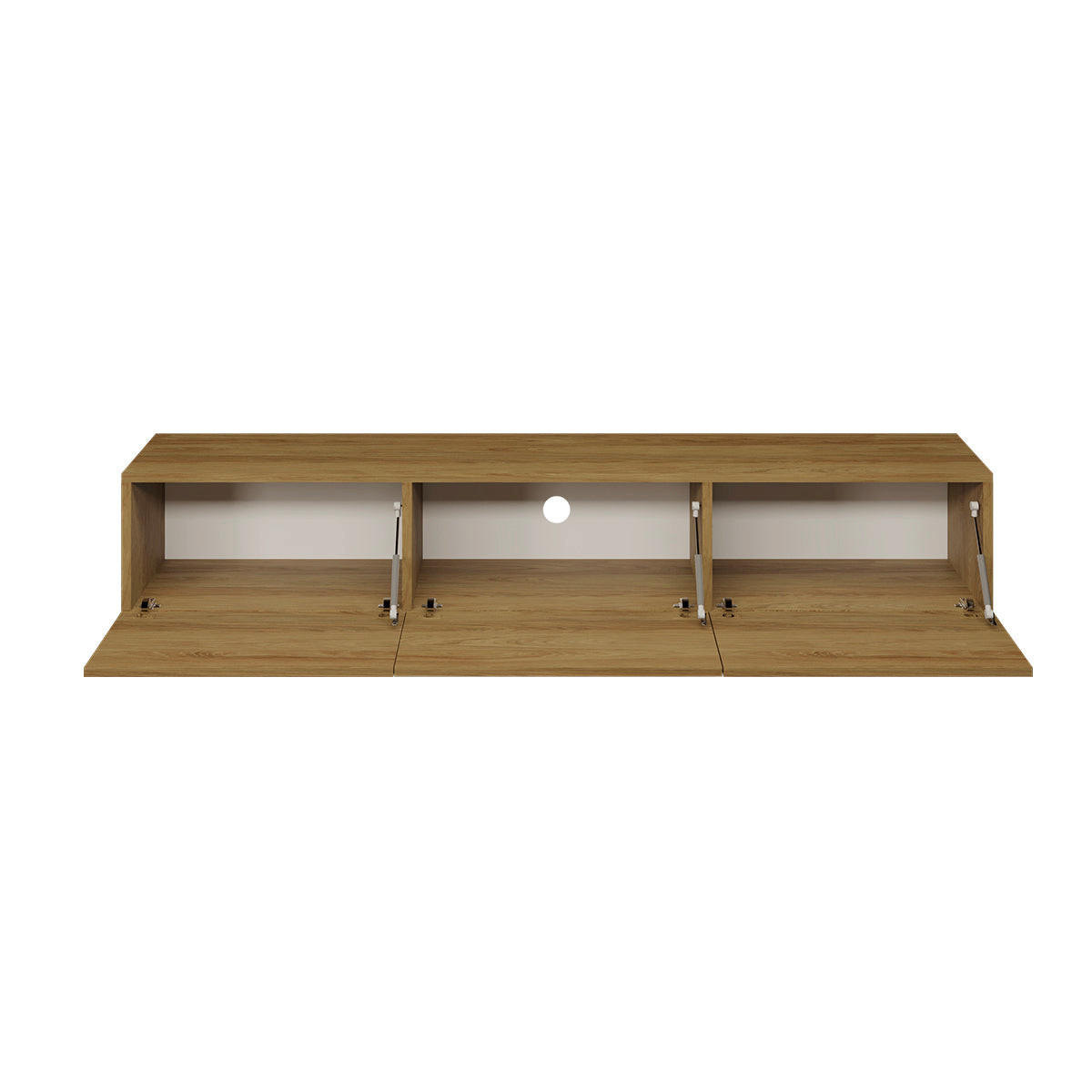 TV-MÖBEL Idao Holz - Braun, Holzwerkstoff (160/35/29.6cm) - Petits-meubles