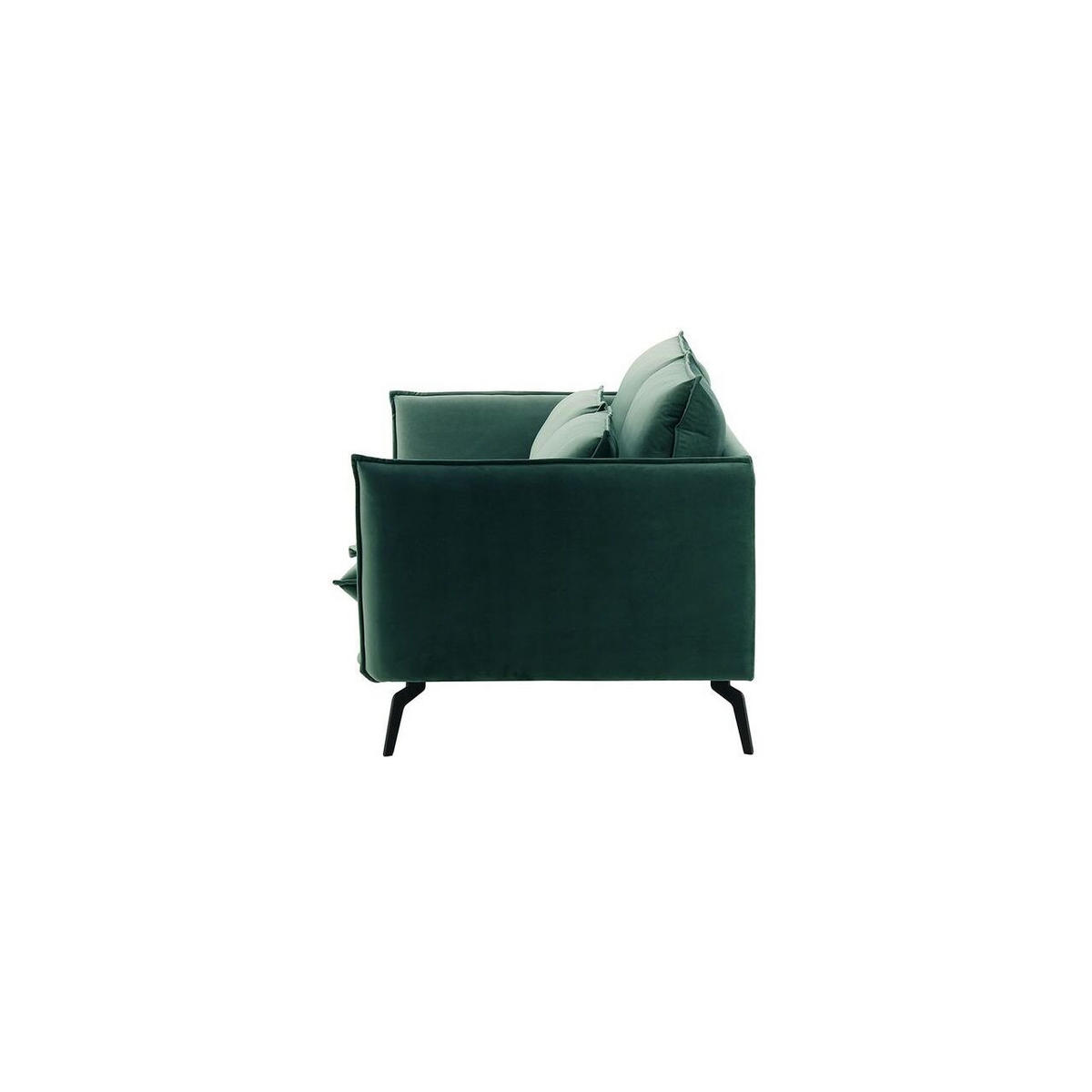SOFA Layla 2,5-Sitzer-Velluto 12 - Blau, Holz/Textil (197/95/98cm)