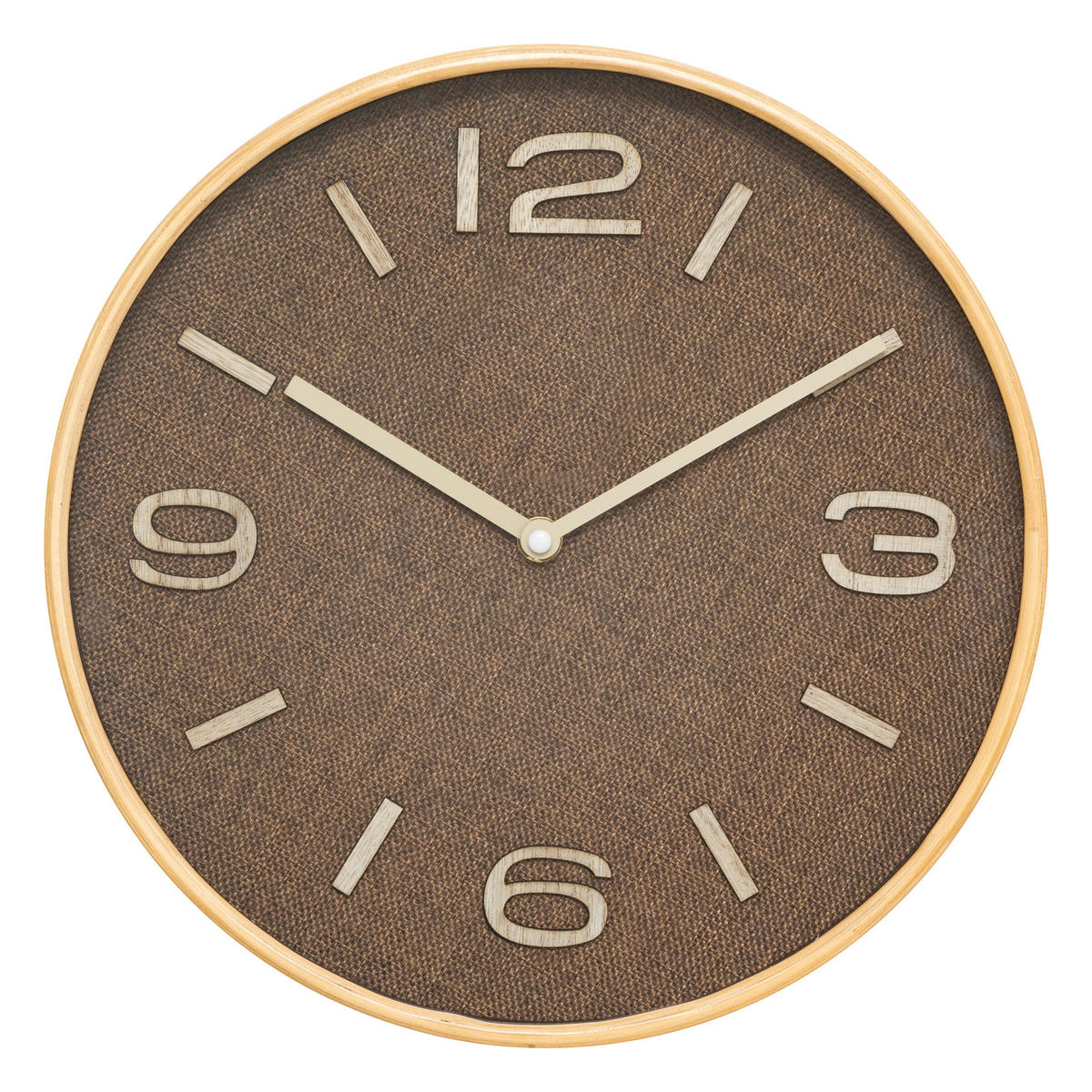 WANDUHR Ellis Ø 68 cm - Braun, Holzwerkstoff (4.5/30/30cm) - Atmosphera Createur d´interieur