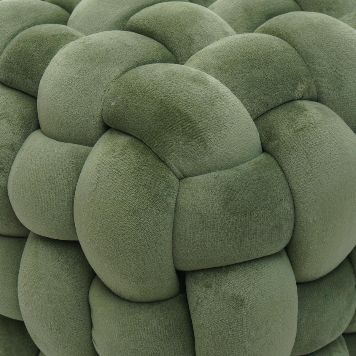 HOCKER Green - Grün, Textil (39/39/39cm) - MCW