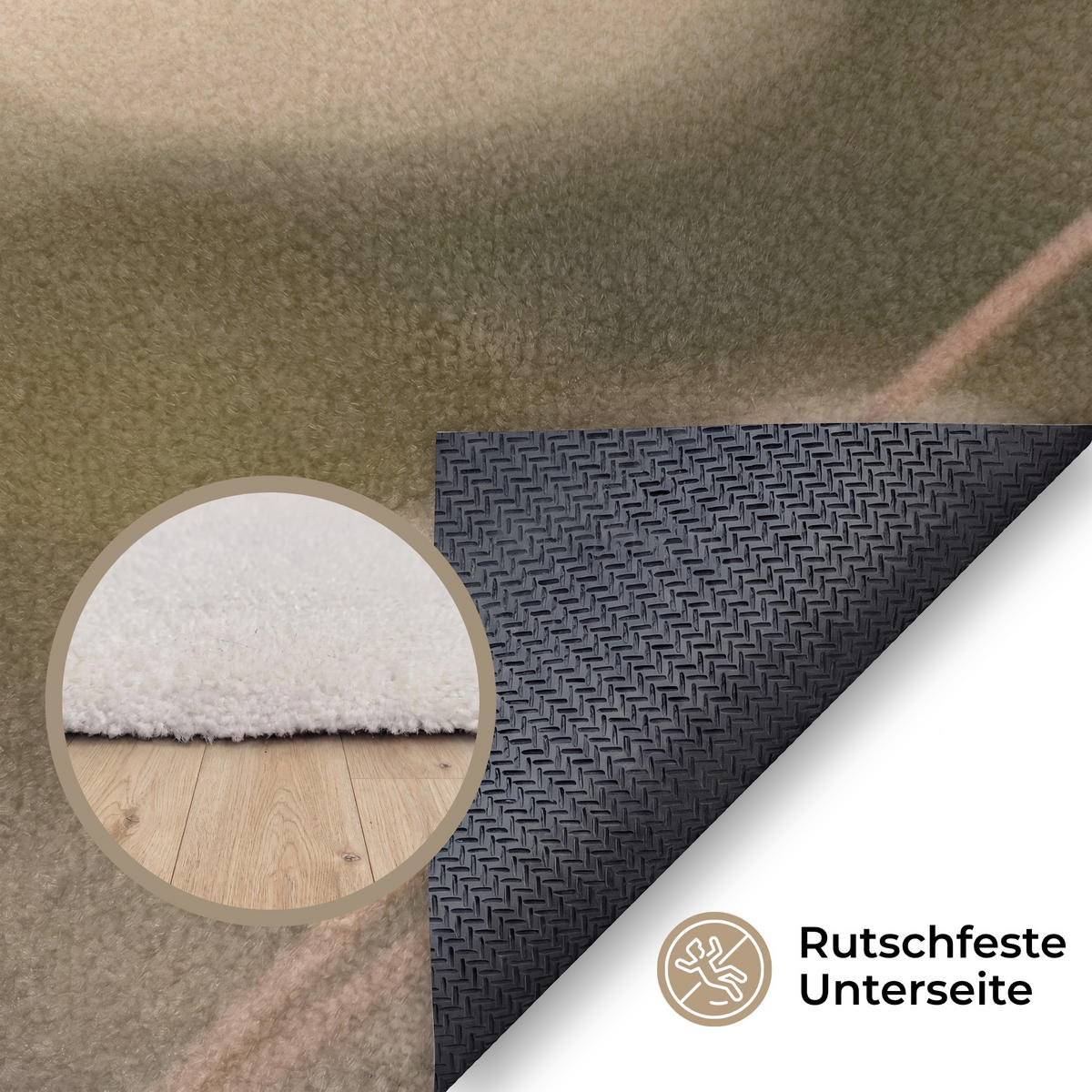 KOBERCE - Chvostoskok - Biely - Slnečné svetlo - 80x120 cm - béžová, textil/plast (80/0.4cm) - OnlyWow