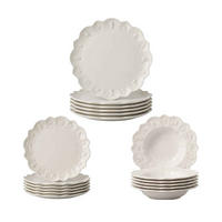 TELLER-SET Toy's Delight Royal Classic weiß 18-tlg. - Weiß, Keramik (2/2/2cm) - Villeroy & Boch