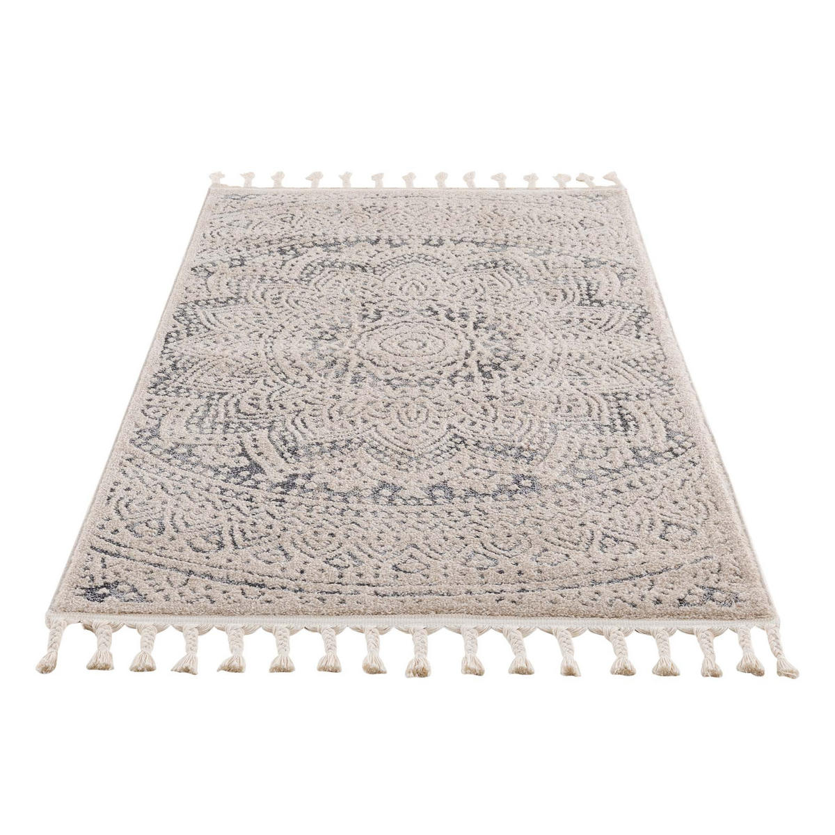 KURZFLOR-TEPPICH Art 1652 Grau 80x300 cm - Grau, Textil (80/300cm) - carpet city