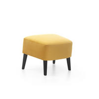 SITZPOUF NEXT Gelb 56x46x43 cm - Gelb, Textil (56/43/46cm) - FURNLUX