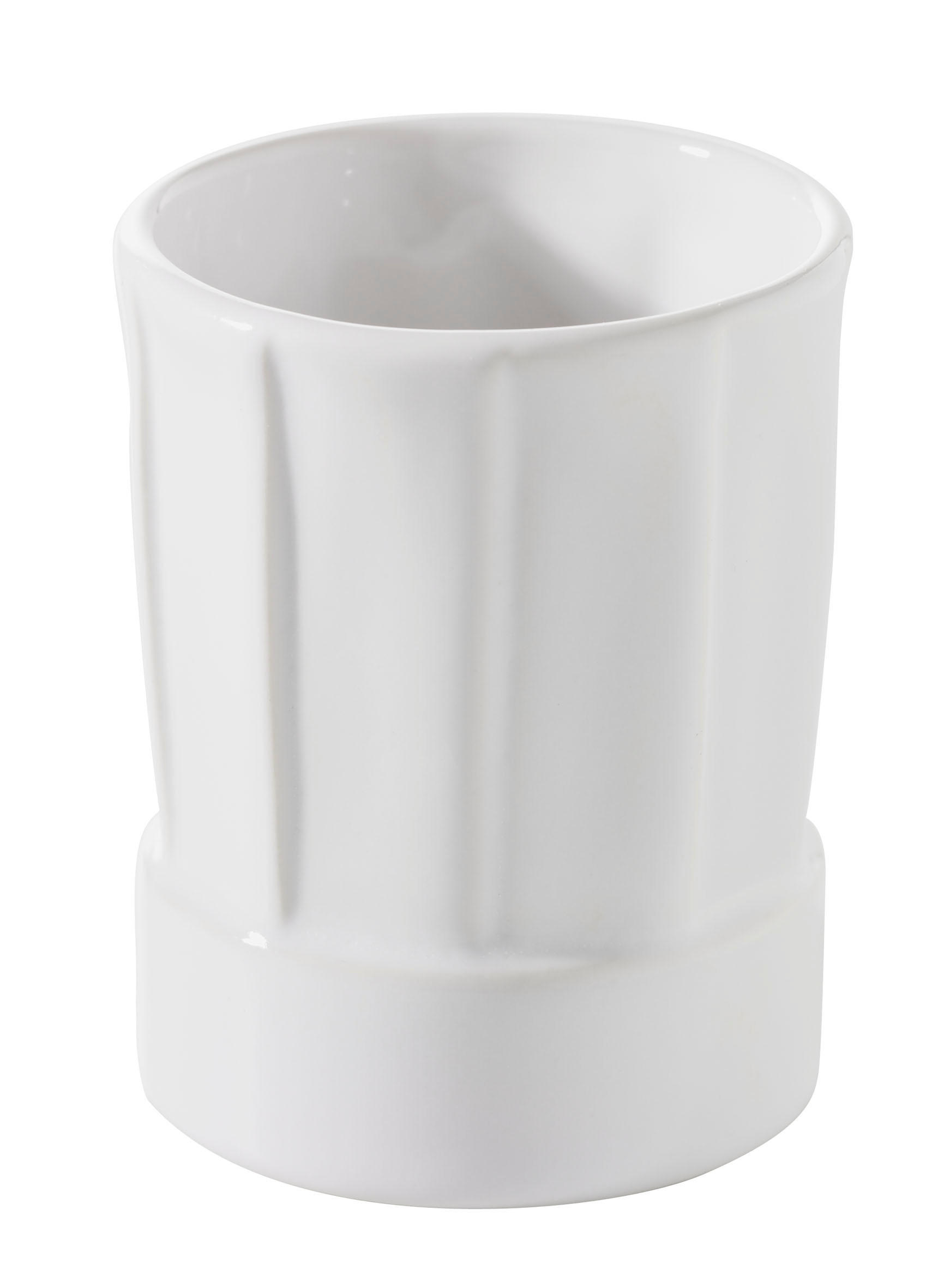 Revol Porcelaine France Kochmuetzeform Weiß 4.5x5.8x4.5 cm