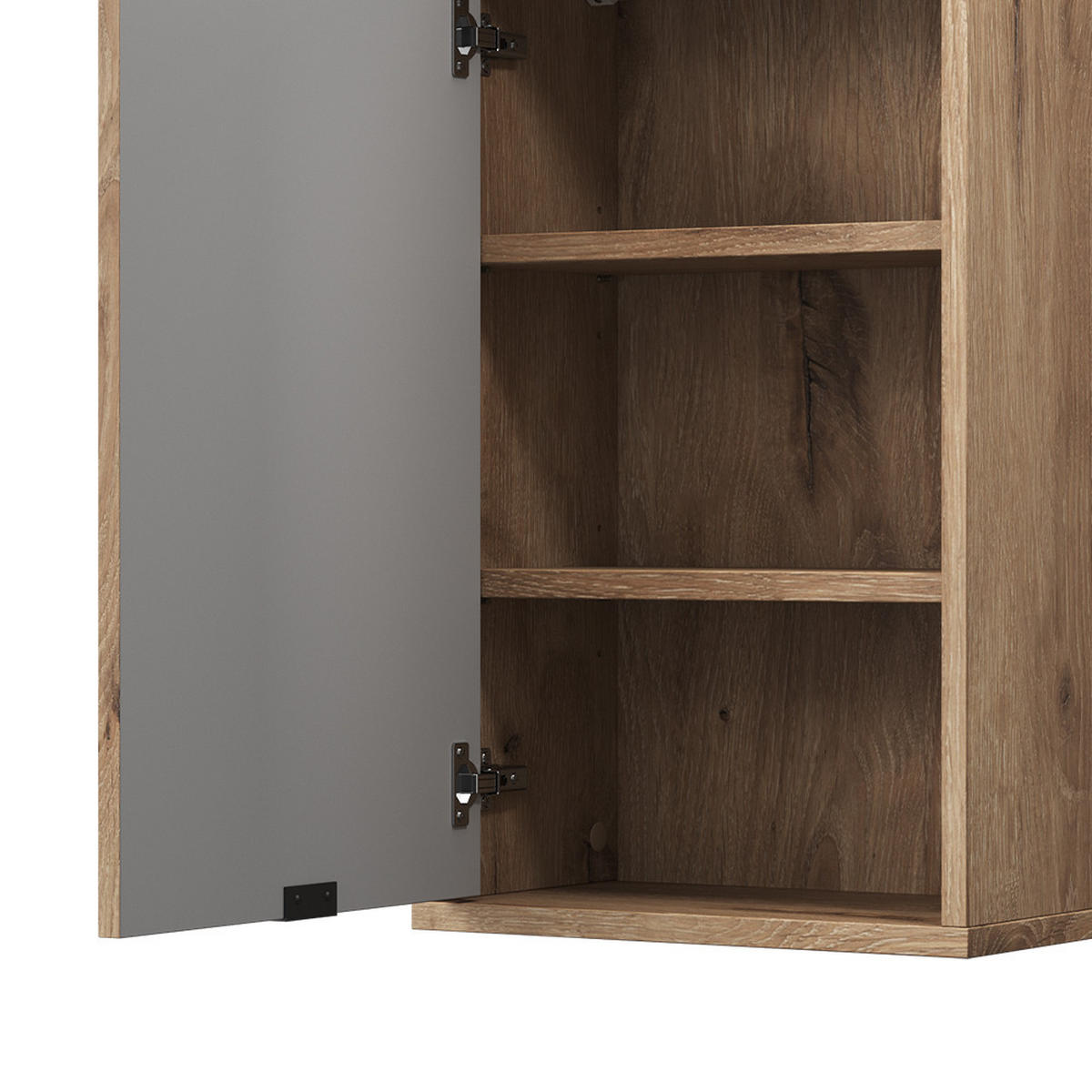 BADEZIMMER Eliza Viking Oak 40 x 65 cm mit eine Tür - Eiche Wotan, Holzwerkstoff (40/65/22.1cm) - Vicco